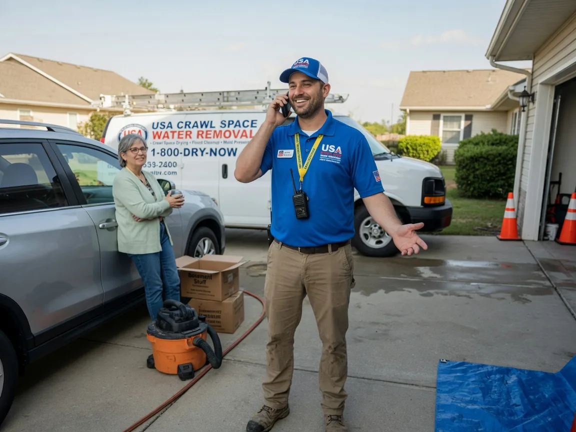 Crawl Space Water Removal Gardner, KS FAQs
